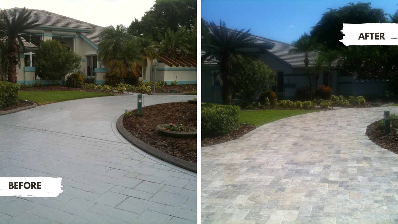 WILL driveway after transformation